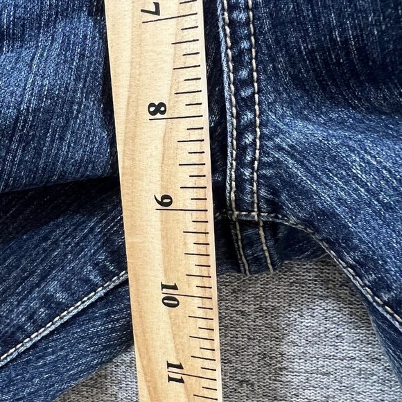 Calvin Klein Jeans Womens 6 Blue Skinny Straigth Denim Stretch Cotton Blend - Picture 6 of 14